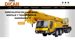 Desktop Screenshot of gruasdican.com